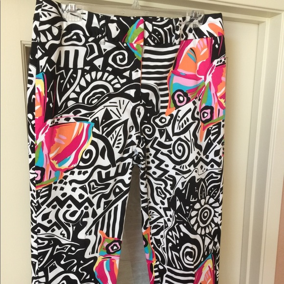 Multi-color Capris- Fun and fabulous! - Picture 1 of 2